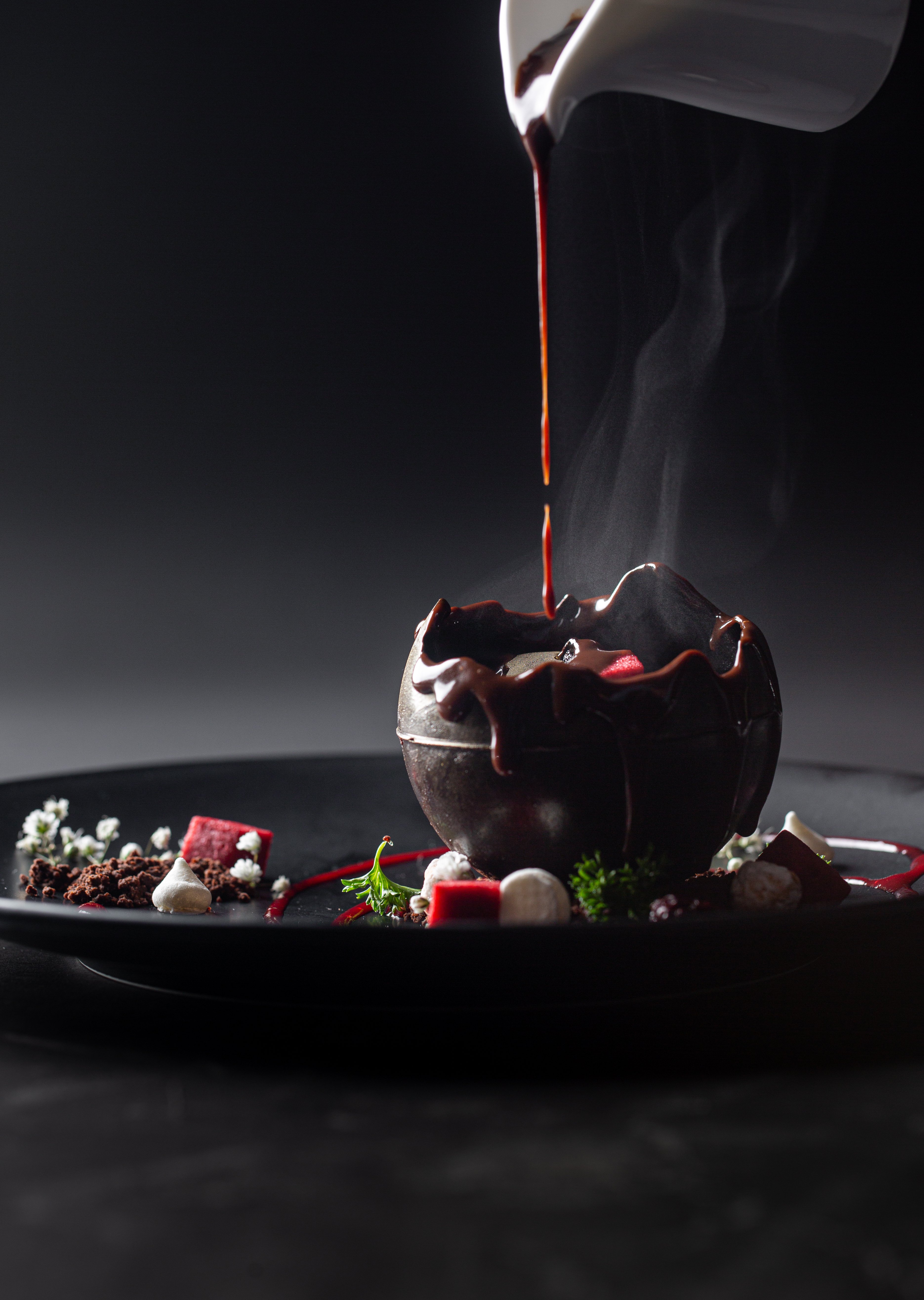 Chocolate Raspberry Sphere