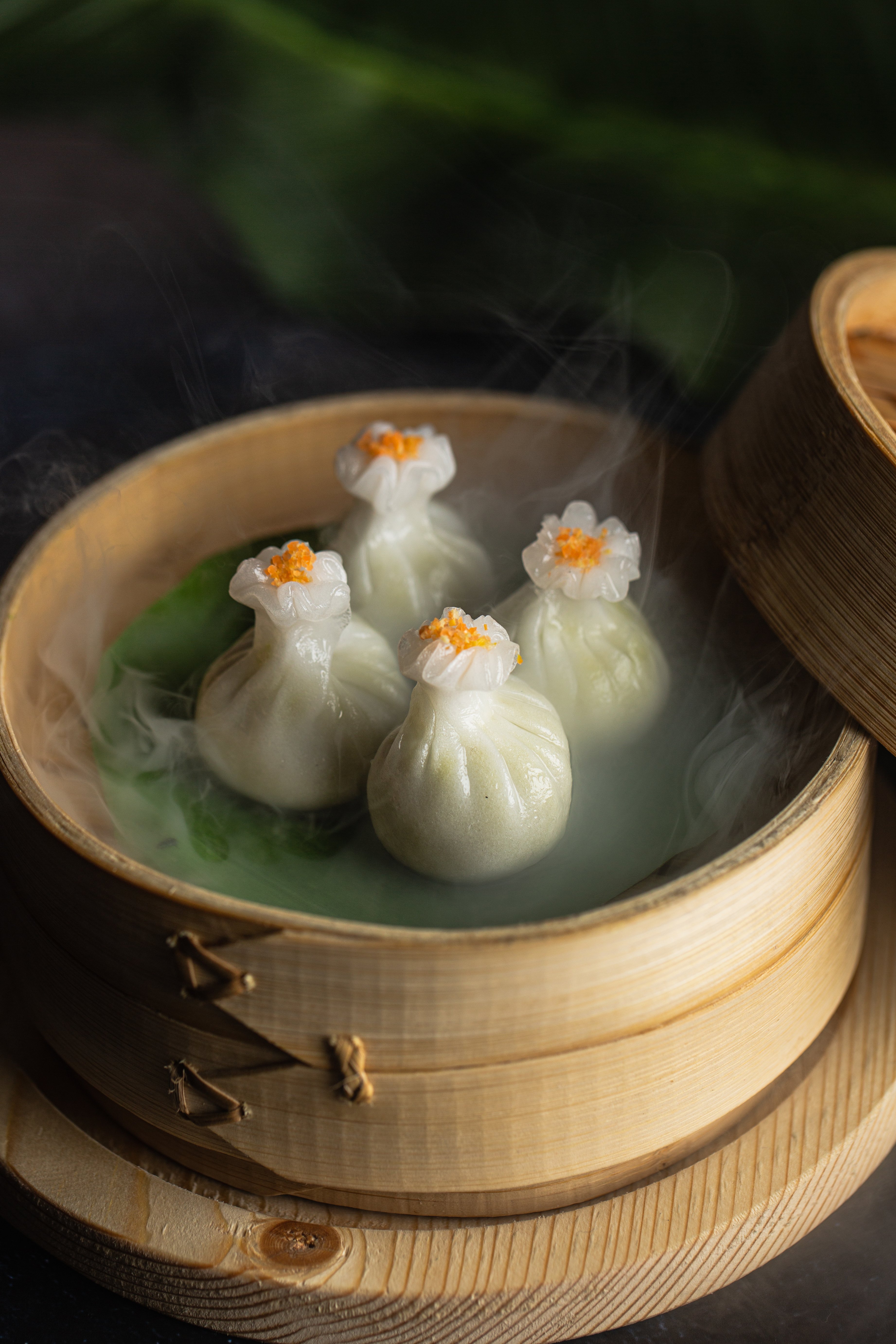 Edamame Truffle Dumpling