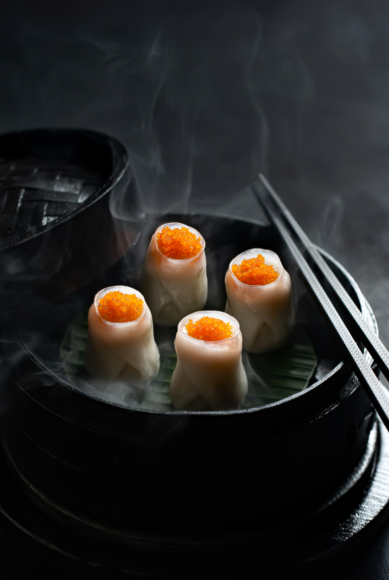 crab-meat-tobiko-dumpling
